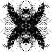 Grunge Symmetric Pattern vector