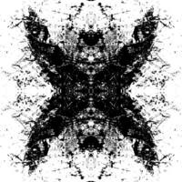 Grunge Symmetric Pattern vector