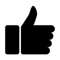 Thumbs up. Like vector icon for graphic design, logo, web site, social media, mobile app, ui illustration