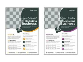 Modern Business Flyer Template Pro Vector