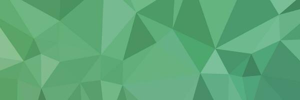 abstract modern green colorful background with triangles vector