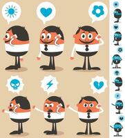 Talking on Phone vector