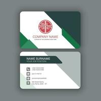 Professional and Creative Business Card Template vector