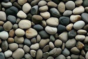 AI generated Uninterrupted stone Seamless rock texture backdrop creates a harmonious visual flow photo