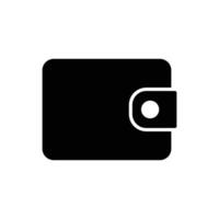 wallet icon vector design template simple and clean