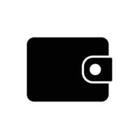 wallet icon vector design template simple and clean