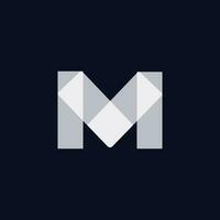 Abstract Letter M Logo Vector