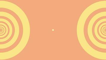 Abstarct spiral wavy line background in simple and minimalist style. vector