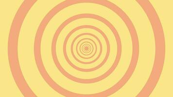Abstarct spiral wavy line background in simple and minimalist style. vector