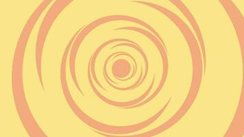 Abstarct spiral wavy line background in simple and minimalist style. vector