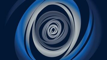 Abstarct spiral wavy line background in simple and minimalist style. vector