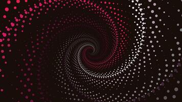 Abstarct spiral wavy line spinning background. vector