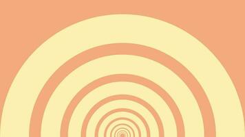 Abstarct spiral wavy line background in simple and minimalist style. vector