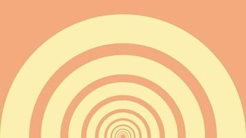 Abstarct spiral wavy line background in simple and minimalist style. vector