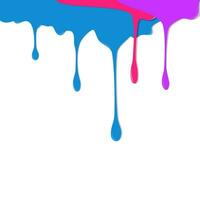 abstract background splashing paint. Paint colorful dripping background vector