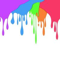 abstract background splashing paint. Paint colorful dripping background vector