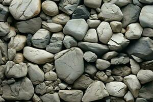 AI generated Uninterrupted stone Seamless rock texture backdrop creates a harmonious visual flow photo