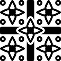 Solid icon for patterns vector