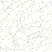 simple abstract seamlees vector black and yellow color chaotic line wavy pattern art