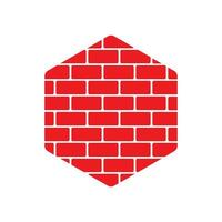pile of bricks icon,vector illustration design template background. vector