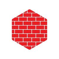 pile of bricks icon,vector illustration design template background. vector