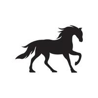 caballo logo icono, diseño vector ilustración modelo.