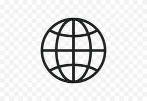 World planet, web, network, globe, world map, earth, global business, travel, connection flat design style minimal vector illustration.