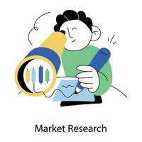 Trendy Market Research vector