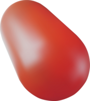 3d classico gelatina capsula pillola png