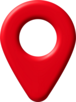 3D Location Map Pin png