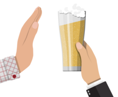 Alcohol abuse concept png