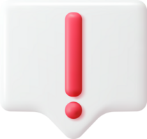 Exclamation Mark in Bubble png