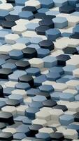 Hexagons abstract business background photo