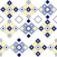 Seamless abstract geometric pattern. Vector Illustration.