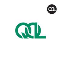 Letter QOL Monogram Logo Design vector