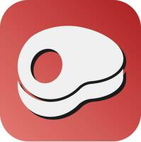 Meat Vector Glyph Gradient Background Icon For Personal And Commercial Use.
