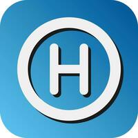 Hedgetrade Vector Glyph Gradient Background Icon For Personal And Commercial Use.