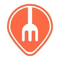 fork rest vector logo