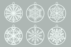 coolest christmas laser cut for free vector