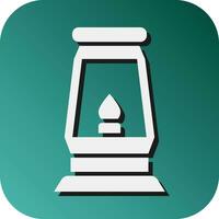 Lantern Vector Glyph Gradient Background Icon For Personal And Commercial Use.