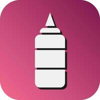Glue  Vector Glyph Gradient Background Icon For Personal And Commercial Use.
