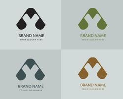 A letter logo design vector. A alphabet word logo design for all kinds of brand. vector