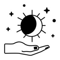 Esoteric Astrology Icon vector