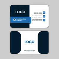 Creative Business Card Template Pro Vector