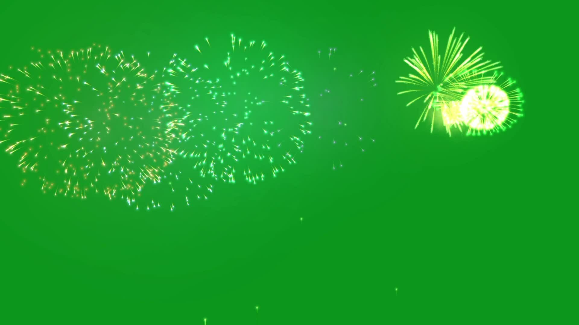 anders Typen von Feuerwerk Explosion oben im das Himmel Animation ...