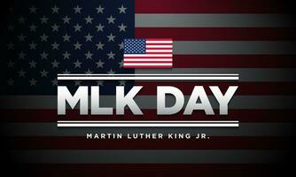 Martin Luther King Jr. Day Background Design vector