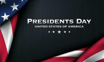 Presidents Day Background Design. vector