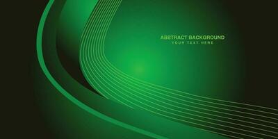 Abstract Background luxurious design, green Background creative illustration free vector