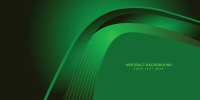 Abstract Background luxurious design, green Background creative illustration free vector