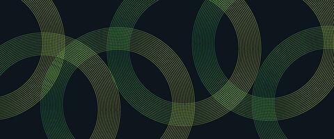 luxurious green lines Abstract Background glowing wave,  green Background creative wave lines design, Vector illustration